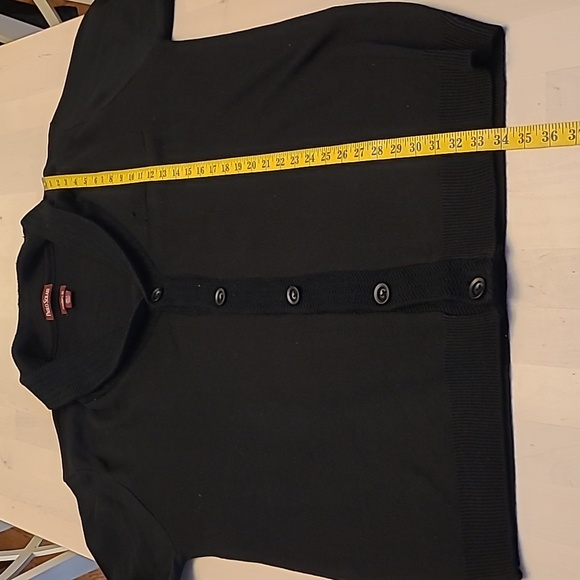 LIKE NEW Paulo Salari Academia Cowl Neck Cardigan - Picture 6 of 12